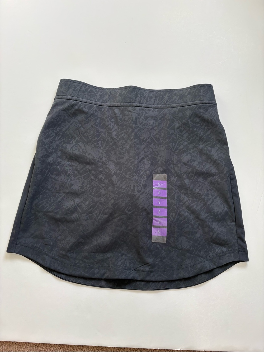 Eddie Bauer Gray Print Skort Size Small New without Tags